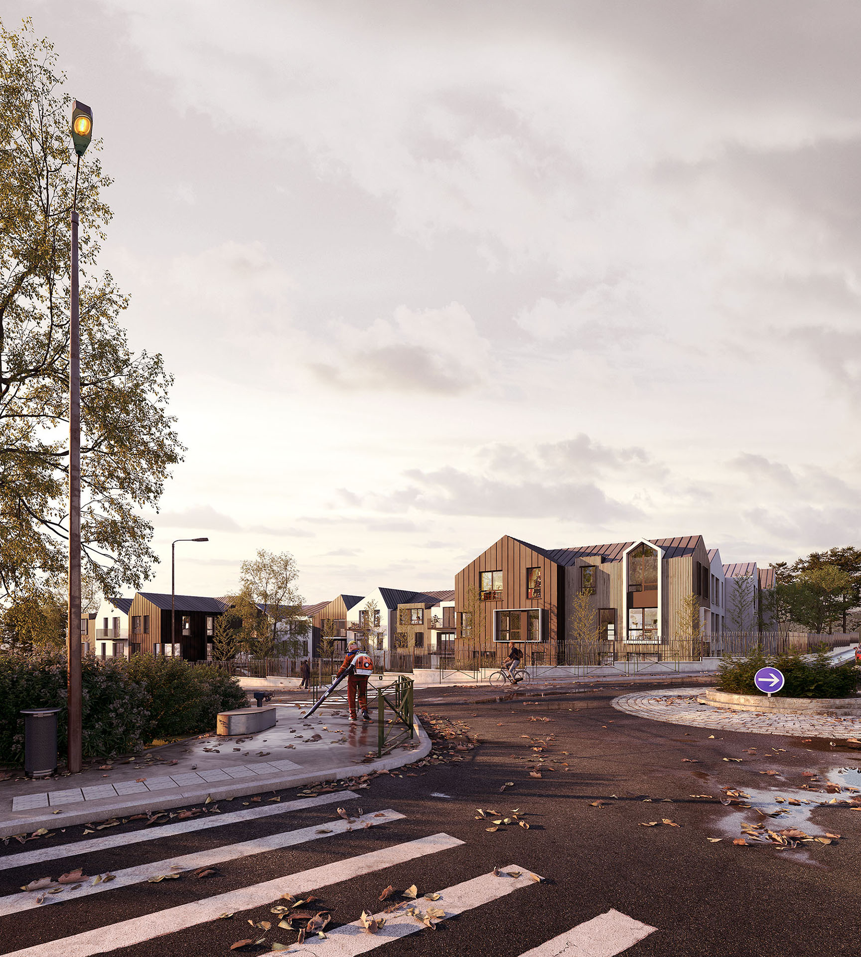 Projet immobilier à Verrièreslebuisson Atelier Cap Architecture